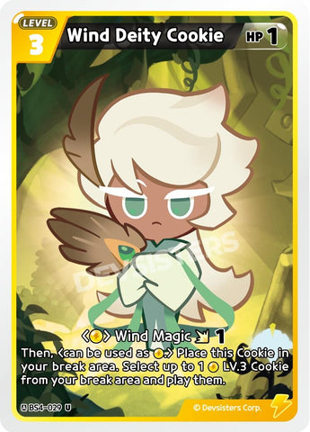 Image for Wind Deity Cookie (BS4-029) (BS3-BS4) - CookieRun: Braverse TCG