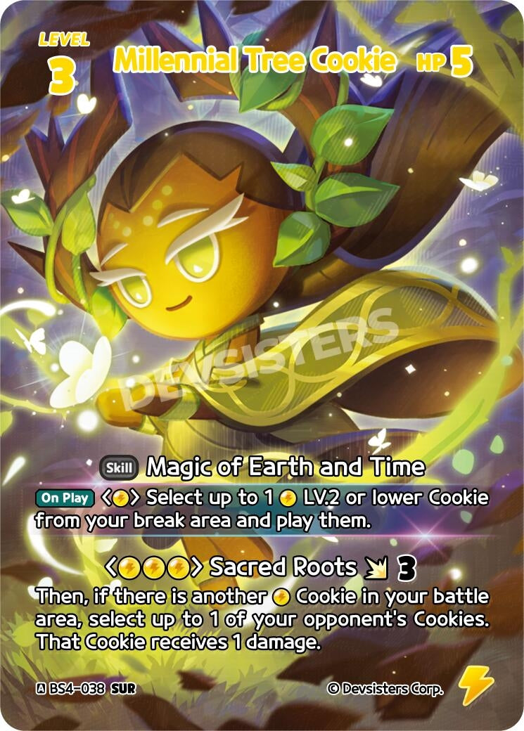 Image for Millennial Tree Cookie (SUR) (BS4-038) (BS3-BS4) - CookieRun: Braverse TCG