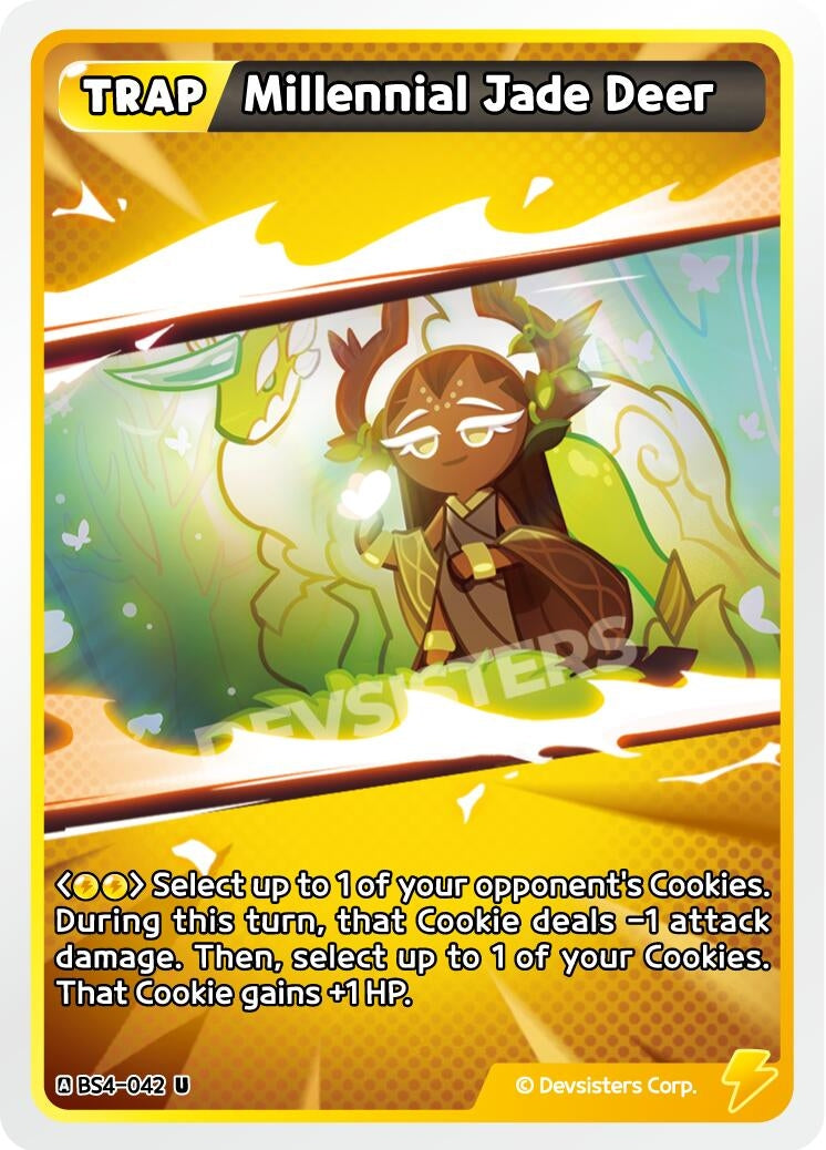 Image for Millennial Jade Deer (BS4-042) (BS3-BS4) - CookieRun: Braverse TCG