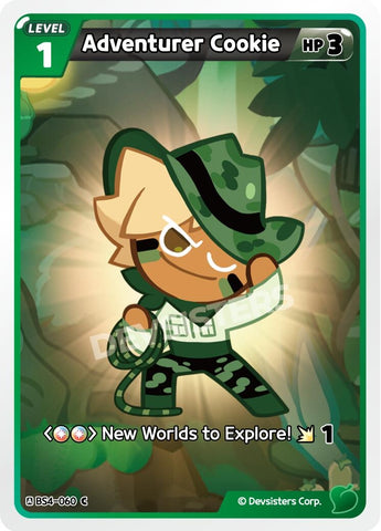 Image for Adventurer Cookie (060) (BS4-060) (BS3-BS4) - CookieRun: Braverse TCG