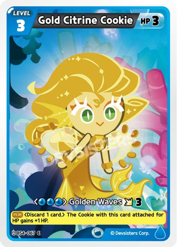 Image for Gold Citrine Cookie (BS4-067) (BS3-BS4) - CookieRun: Braverse TCG