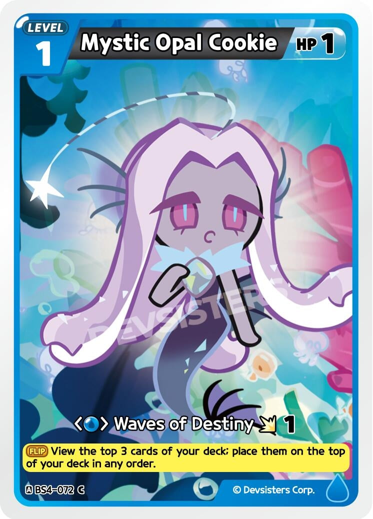 Image for Mystic Opal Cookie (BS4-072) (BS3-BS4) - CookieRun: Braverse TCG