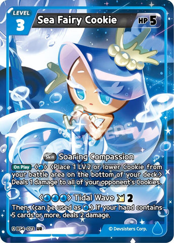 Image for Sea Fairy Cookie (BS4-073) (BS3-BS4) - CookieRun: Braverse TCG