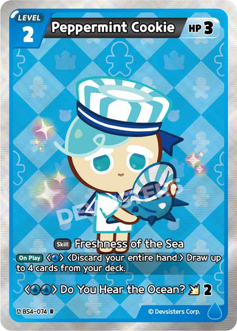 Image for Peppermint Cookie (BS4-074) (BS3-BS4) - CookieRun: Braverse TCG