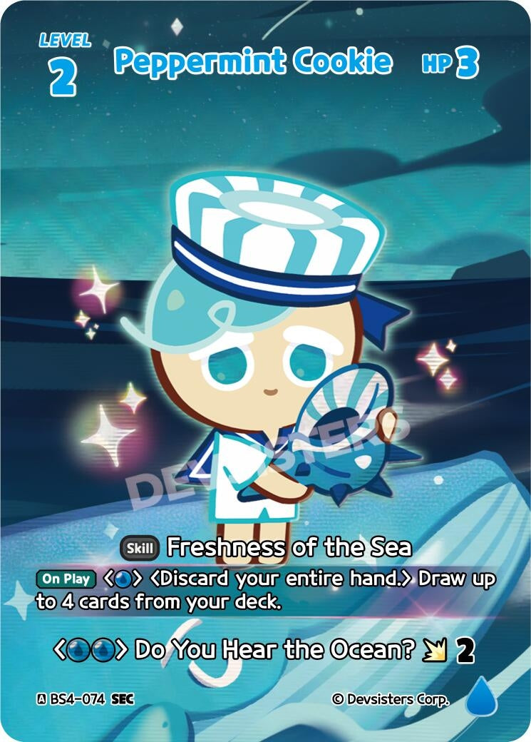 Image for Peppermint Cookie (SEC) (BS4-074) (BS3-BS4) - CookieRun: Braverse TCG