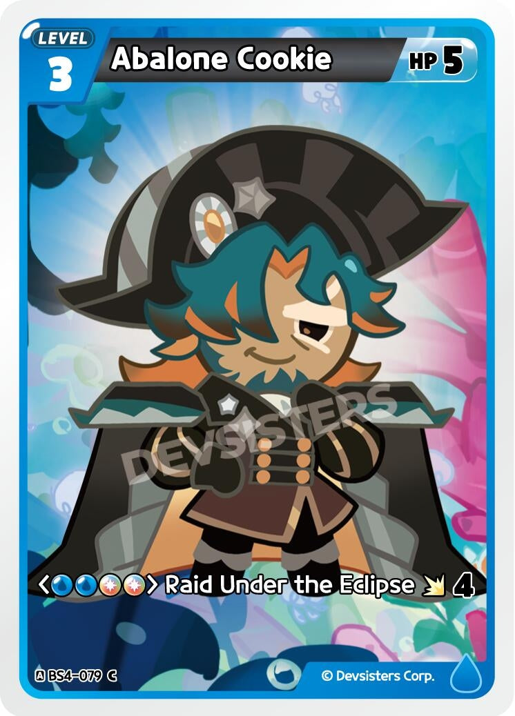 Image for Abalone Cookie (BS4-079) (BS3-BS4) - CookieRun: Braverse TCG