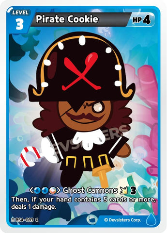 Image for Pirate Cookie (BS4-083) (BS3-BS4) - CookieRun: Braverse TCG