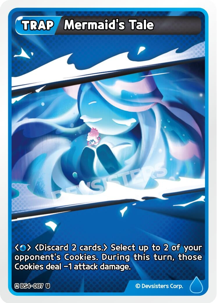 Image for Mermaid's Tale (BS4-087) (BS3-BS4) - CookieRun: Braverse TCG