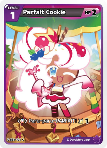 Image for Parfait Cookie (BS4-104) (BS3-BS4) - CookieRun: Braverse TCG
