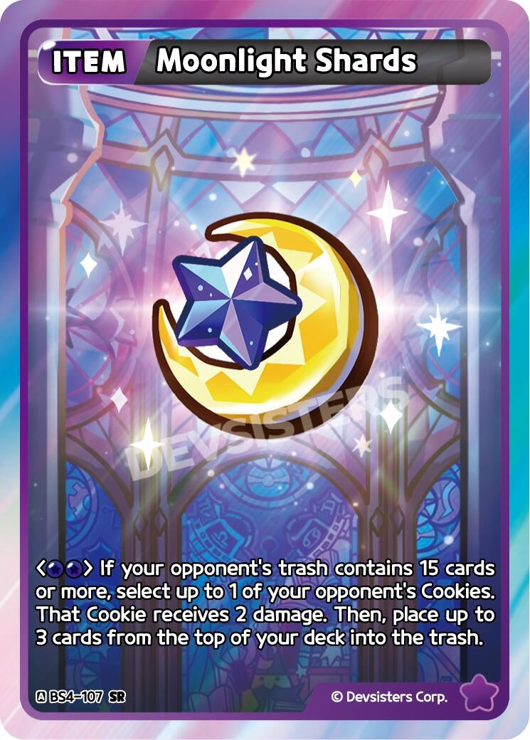 Image for Moonlight Shards (BS4-107) (BS3-BS4) - CookieRun: Braverse TCG