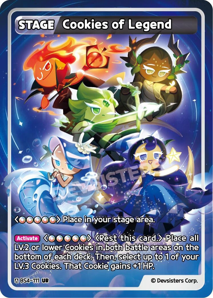 Image for Cookies of Legend (BS4-111) (BS3-BS4) - CookieRun: Braverse TCG