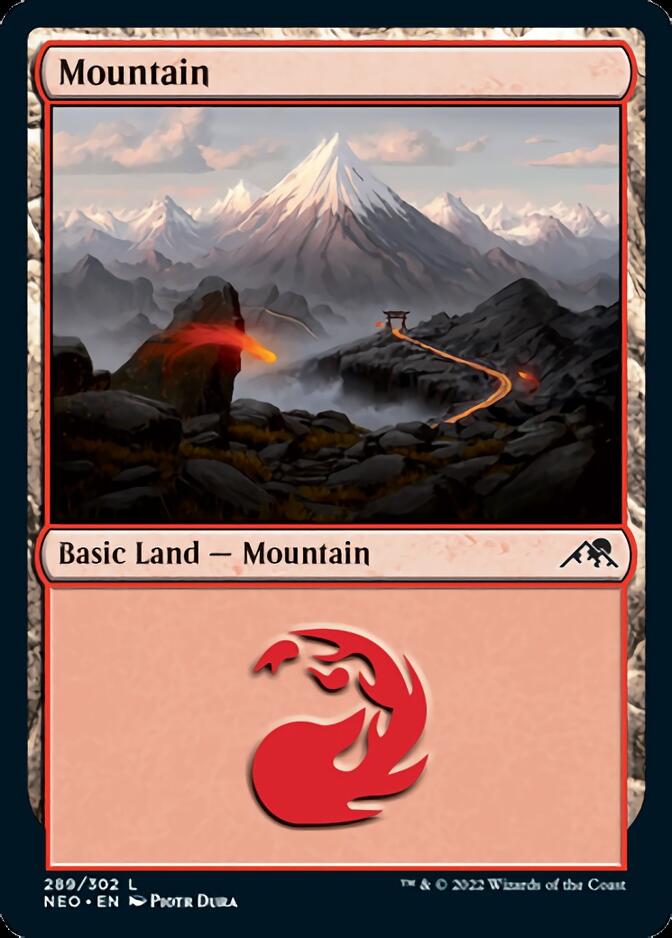 Montagne (289) [Kamigawa: Dynastie Néon]