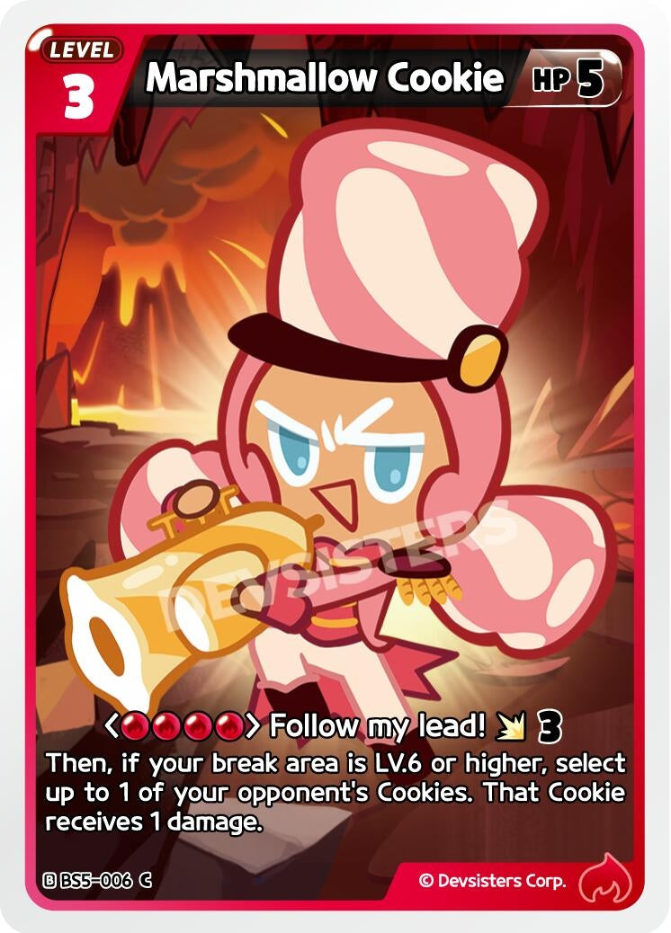 Image for Marshmallow Cookie (BS5-006) (BS5-BS7) - CookieRun: Braverse TCG