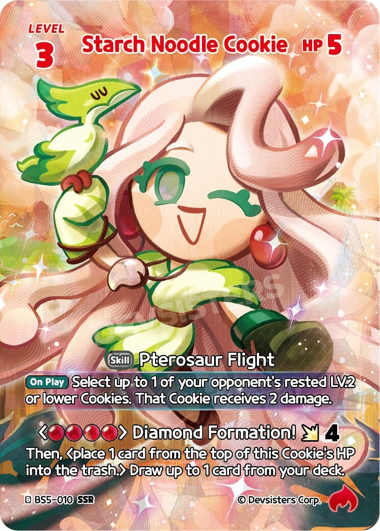 Image for Starch Noodle Cookie (SSR) (BS5-010) (BS5-BS7) - CookieRun: Braverse TCG