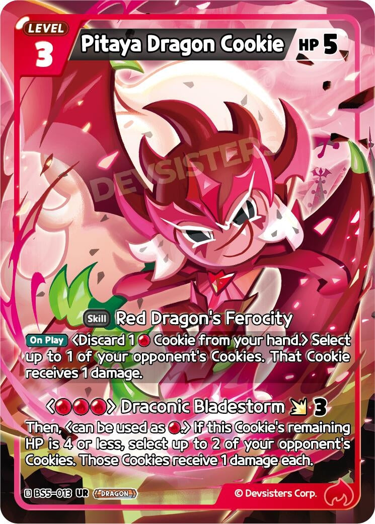 Image for Pitaya Dragon Cookie (BS5-013) (BS5-BS7) - CookieRun: Braverse TCG