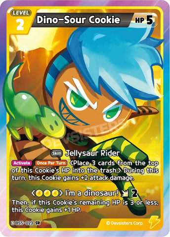 Image for Dino-Sour Cookie (BS5-023) (BS5-BS7) - CookieRun: Braverse TCG