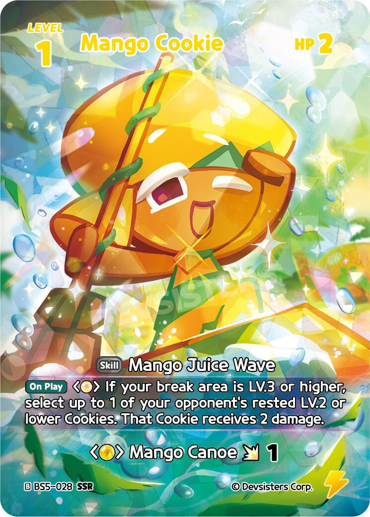 Image for Mango Cookie (SSR) (BS5-028) (BS5-BS7) - CookieRun: Braverse TCG