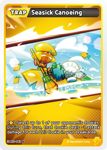 Image for Seasick Canoeing (BS5-043) (BS5-BS7) - CookieRun: Braverse TCG
