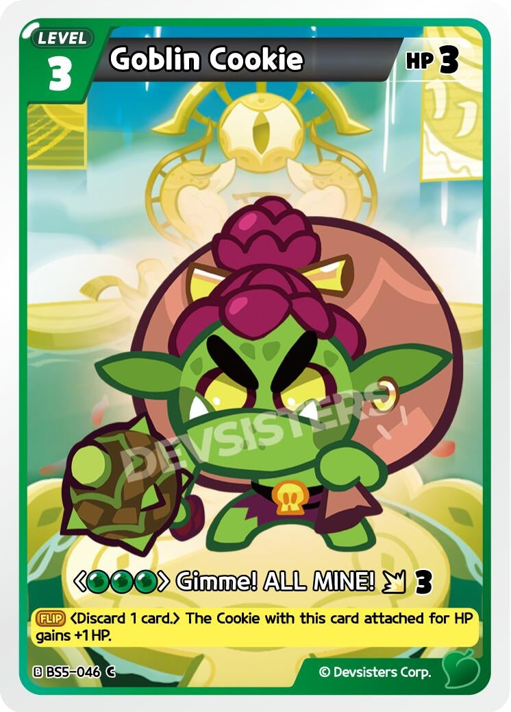 Image for Goblin Cookie (BS5-046) (BS5-BS7) - CookieRun: Braverse TCG
