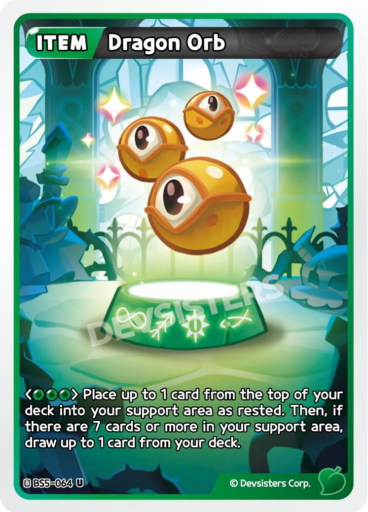 Image for Dragon Orb (BS5-064) (BS5-BS7) - CookieRun: Braverse TCG
