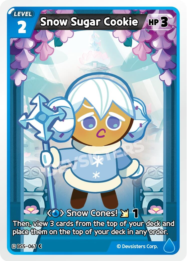 Image for Snow Sugar Cookie (BS5-067) (BS5-BS7) - CookieRun: Braverse TCG