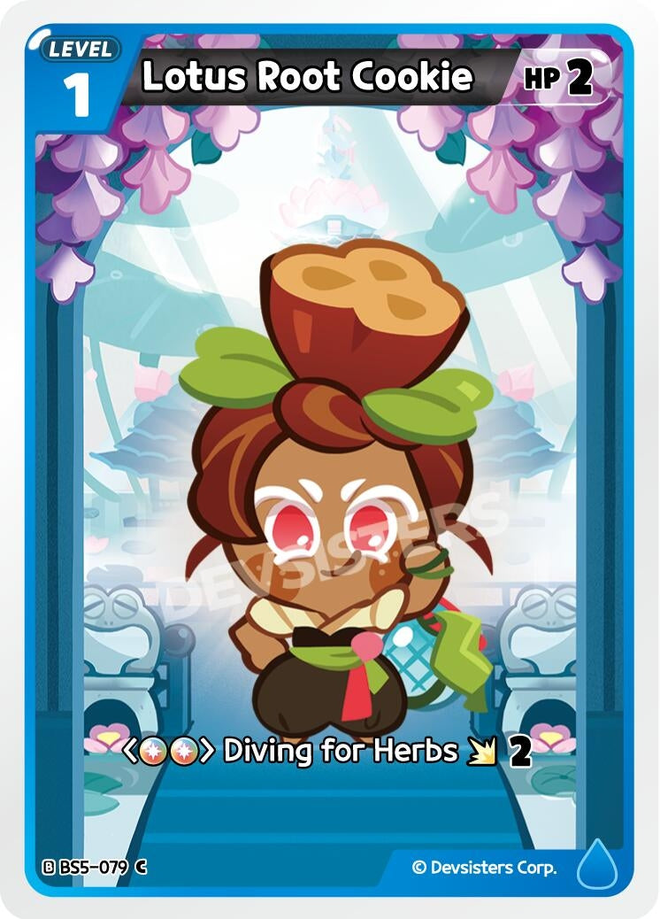 Image for Lotus Root Cookie (BS5-079) (BS5-BS7) - CookieRun: Braverse TCG