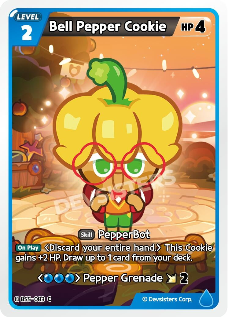 Image for Bell Pepper Cookie (BS5-083) (BS5-BS7) - CookieRun: Braverse TCG
