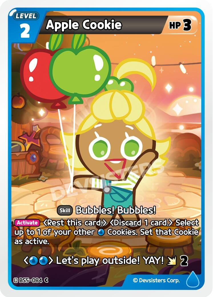 Image for Apple Cookie (084) (BS5-084) (BS5-BS7) - CookieRun: Braverse TCG