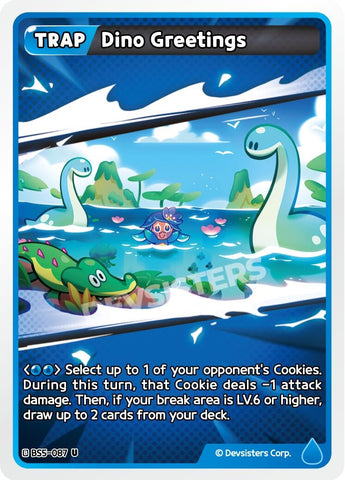 Image for Dino Greetings (BS5-087) (BS5-BS7) - CookieRun: Braverse TCG
