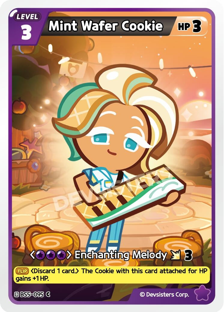 Image for Mint Wafer Cookie (BS5-095) (BS5-BS7) - CookieRun: Braverse TCG