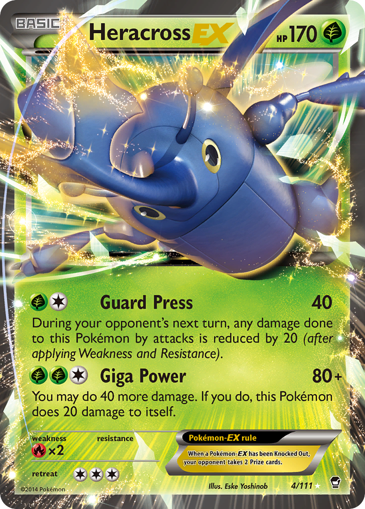 Scarhino EX (4/111) [XY : Poings Furieux]