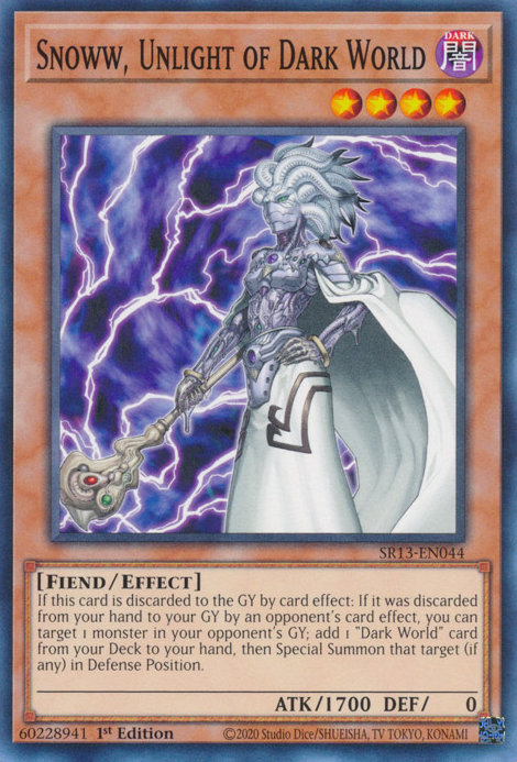 Snoww, Sinluz del Mundo Oscuro [SR13-EN044] Común