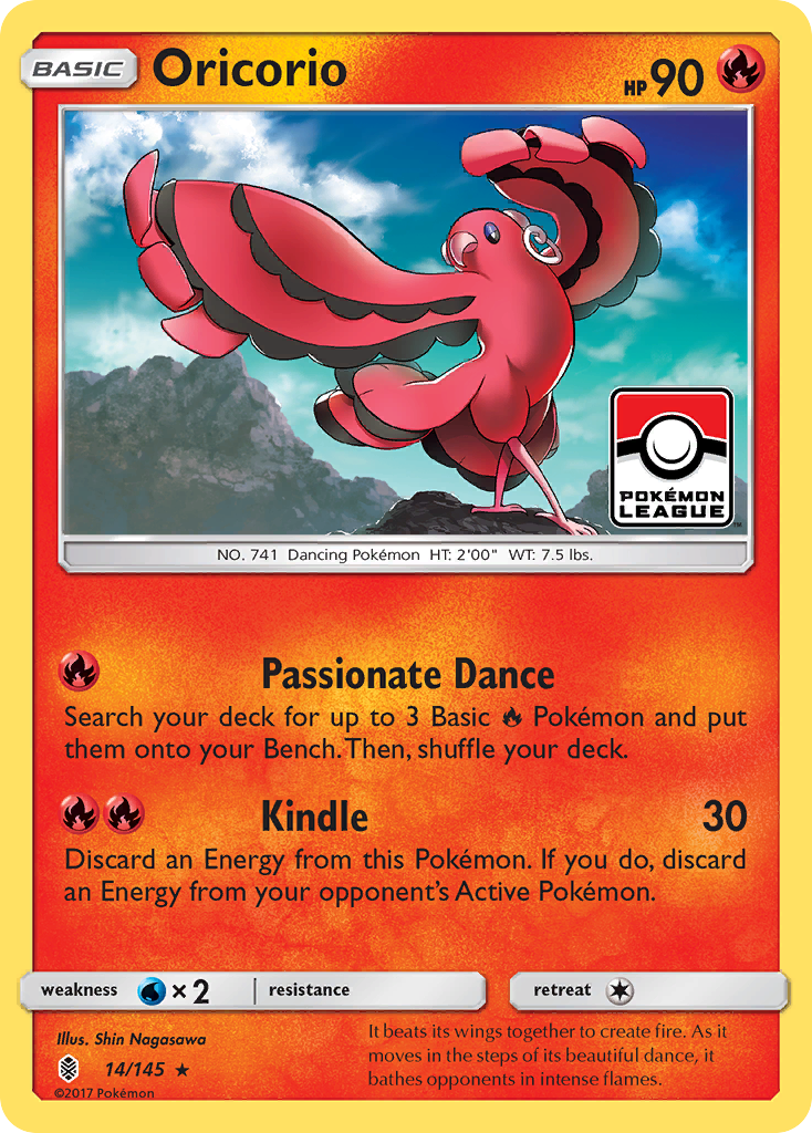 Oricorio (14/145) [Soleil et Lune : Gardiens de l'Essor]