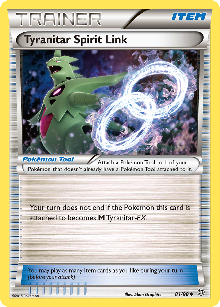 Lien Spirit Tyranocif (81/98) [XY: Origines Antiques]