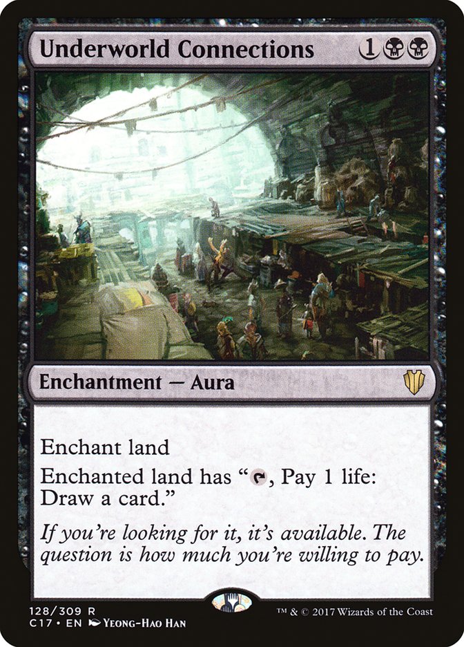 Relations souterraines [Commander 2017]