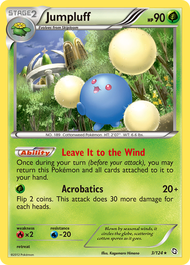 Jumpluff (3/124) [Noir & Blanc : Dragons Exaltés]