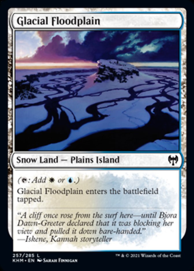Plaine inondable glaciaire [Kaldheim]