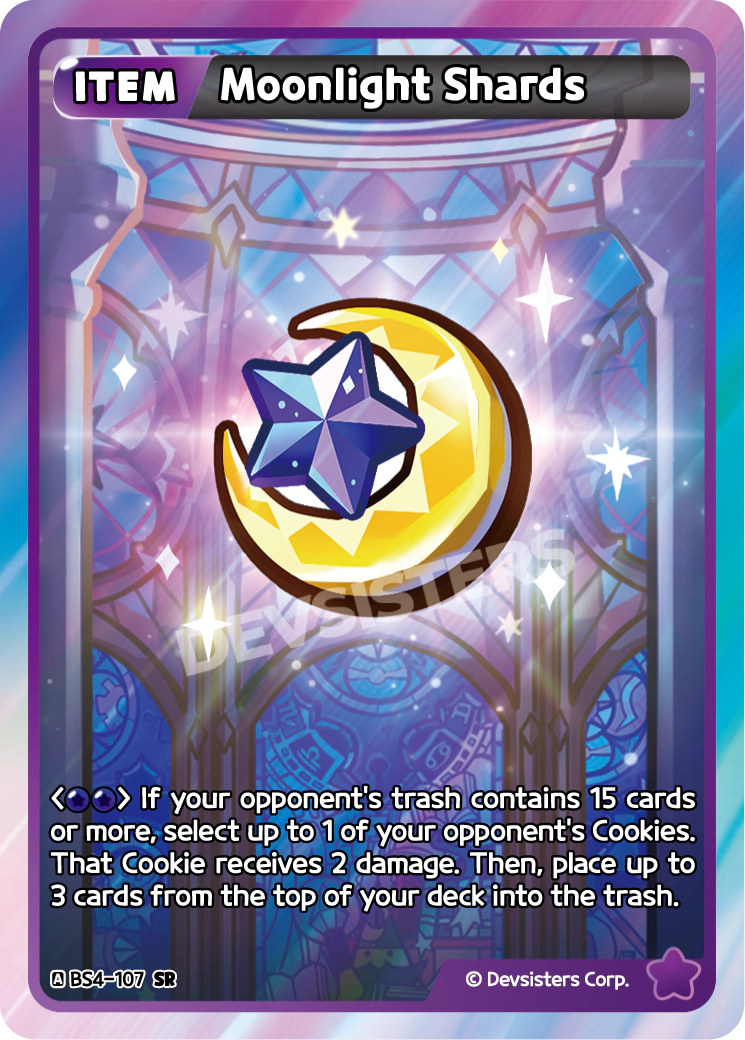 Image for Moonlight Shards (BS4-107) (BS4) - CookieRun: Braverse TCG