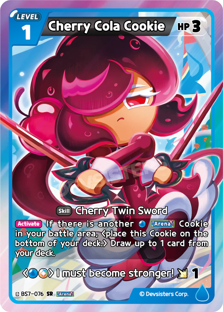 Image for Cherry Cola Cookie (BS7-076) (BS7) - CookieRun: Braverse TCG