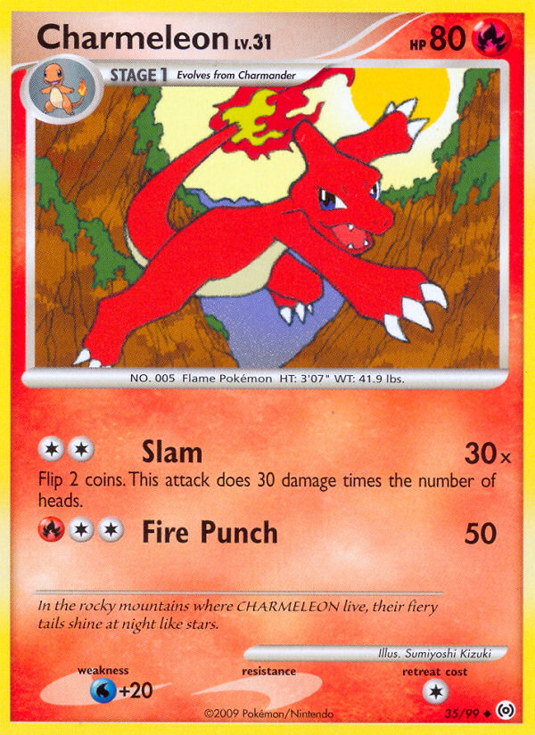 Reptincel (35/99) [Platine : Arceus]