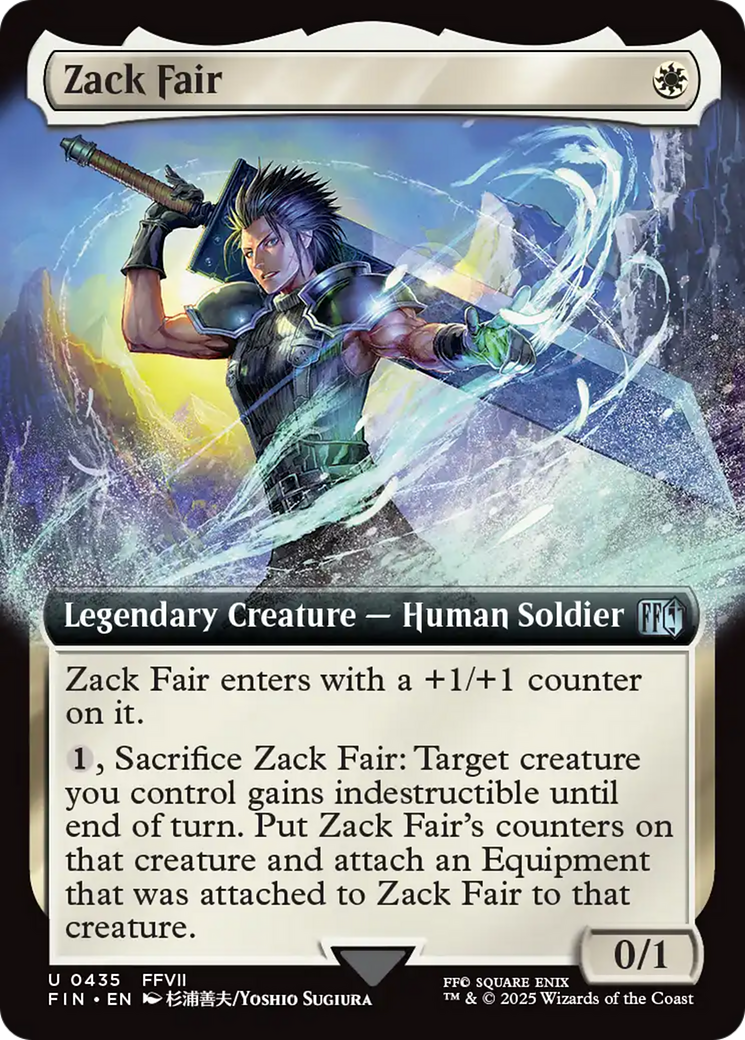 Zack Fair (Arte Extendido) [FINAL FANTASY]