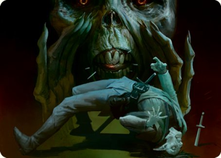 Carte d'art Mot de pouvoir mortel [Dungeons & Dragons: Adventures in the Forgotten Realms Art Series]