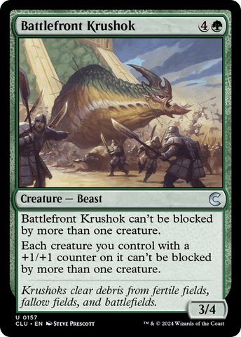 Krushok del frente de batalla [Ravnica: Edición Cluedo]