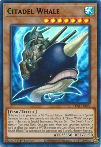 Ballena Ciudadela (Verde) [LDS1-EN027] Ultra Rara