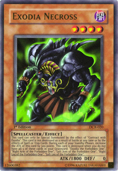 Exodia Nécross [DCR-020] Ultra Rare