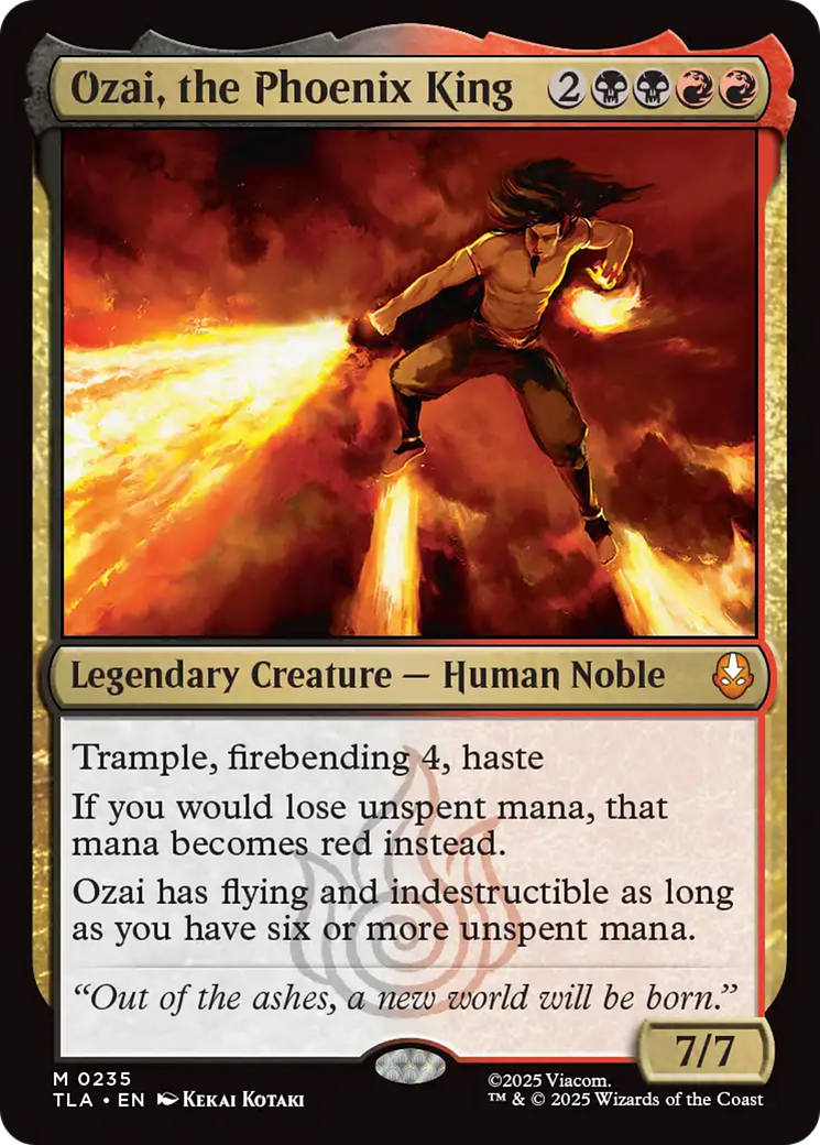 Ozai, el Señor del Fuego [Avatar: La leyenda de Aang]