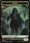 Zombie // Jeton double-face Zombie [Jetons instables]