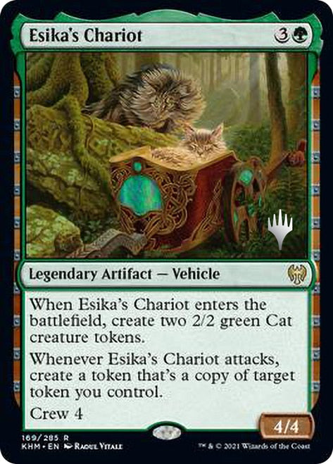 Char du cortège d'Esika (Pack promo) [Promos Kaldheim]