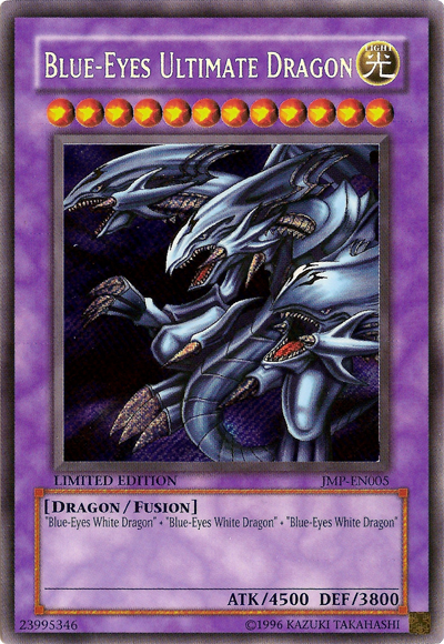 Dragón Definitivo de Ojos Azules [JMP-EN005] Secreta Rara