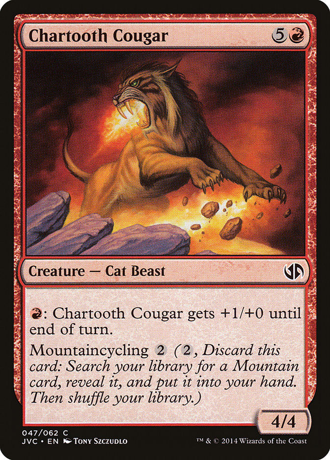 Couguar chartooth [Duel Decks Anthology]